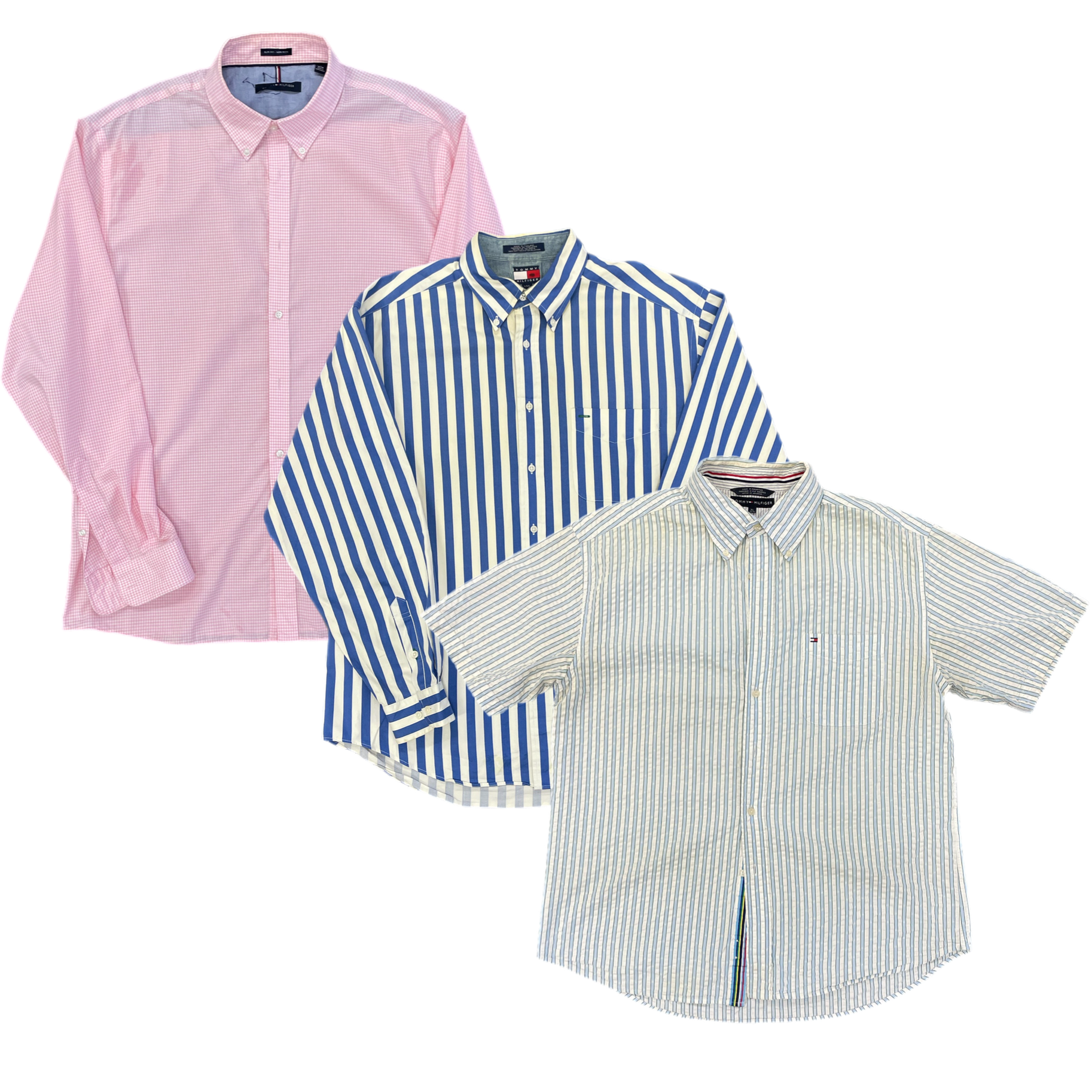 Collection of TOMMY HILFIGER SHIRTS GRADE B in a gallery layout